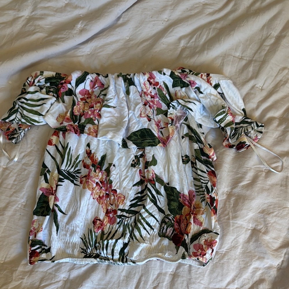 Floral Off-Shoulder Top